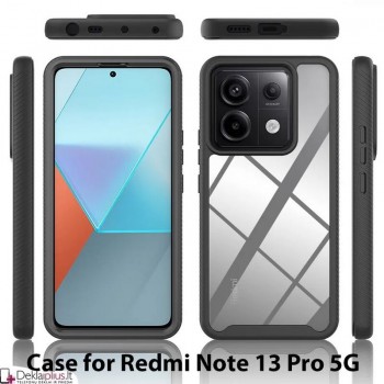 360 laipsnių smūgiams atsparus dėklas (Xiaomi Redmi Note 13 Pro 5G/Poco X6 5G) 360 laipsnių smūgiams atsparus dėklas (Xiaomi Redmi Note 13 Pro 5G/Poco X6 5G)